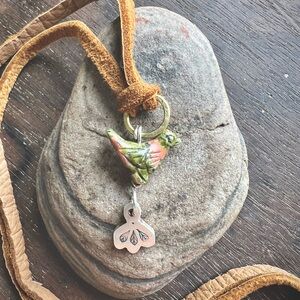 Handcrafted Bird Pendant Necklace